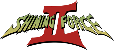 Shining Force II logo for Sega Mega Drive